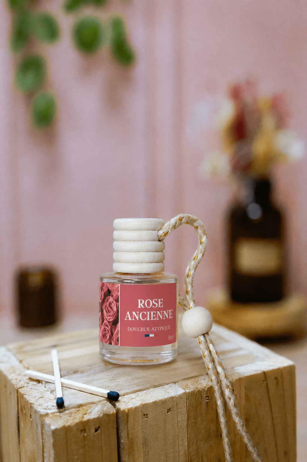 Diffuseur voiture - Rose ancienne