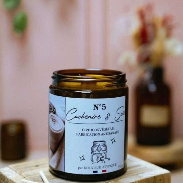 Bougie Cachemire & soie