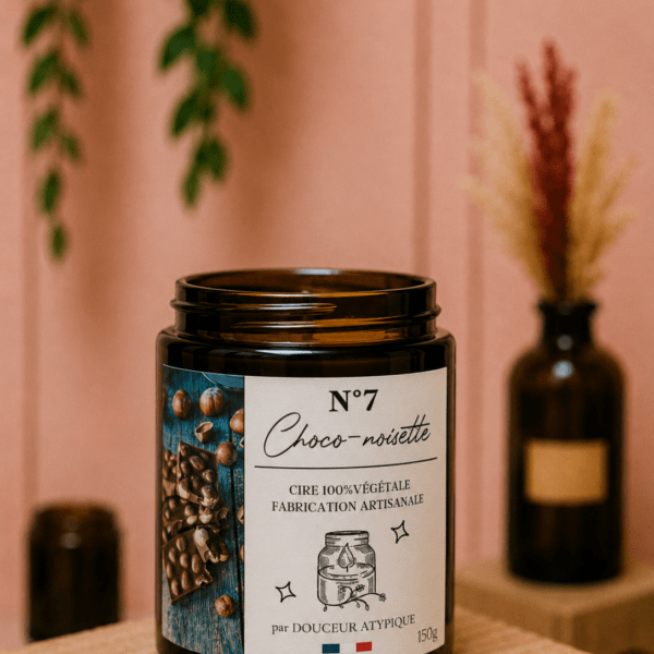 Bougie - Choco-noisette