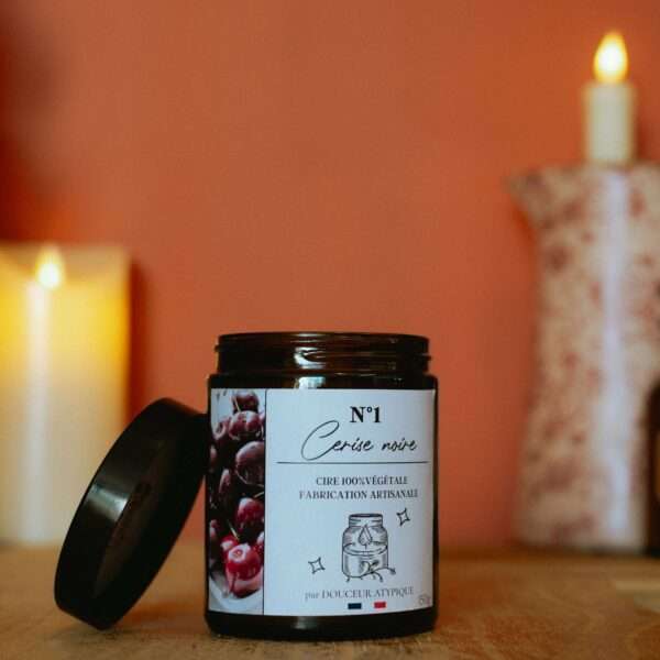 Bougie Cerise noire