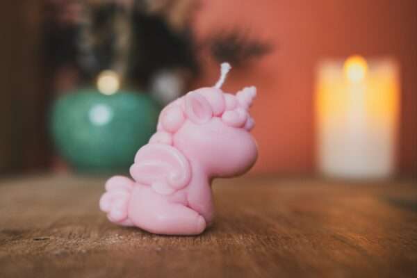 Bougie licorne