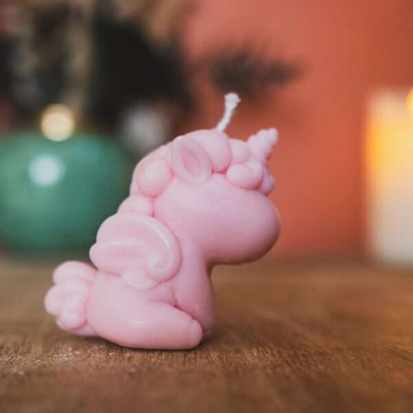 Bougie licorne