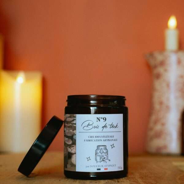 Bougie Bois de teck