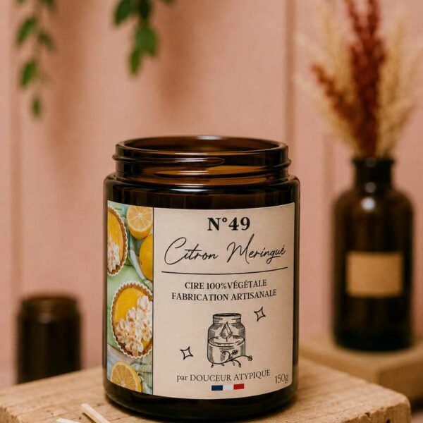 Bougie - Citron meringué