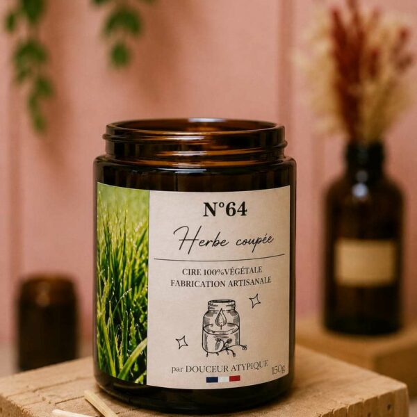 Bougie - Herbe coupée