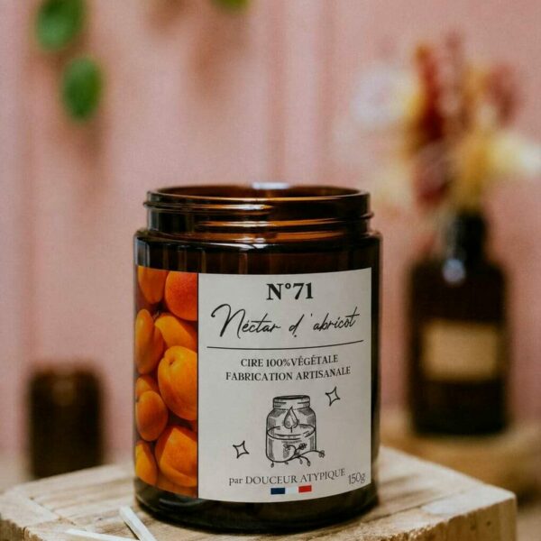 Bougie - Nectar d'abricot