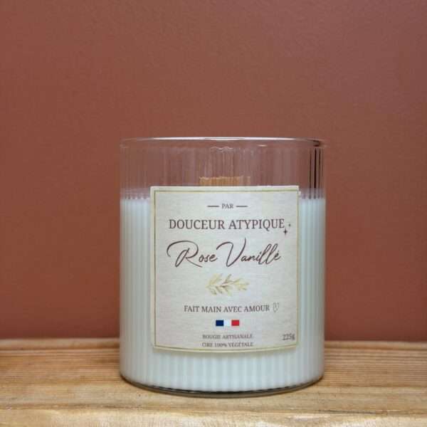 Bougie - Rose Vanillé